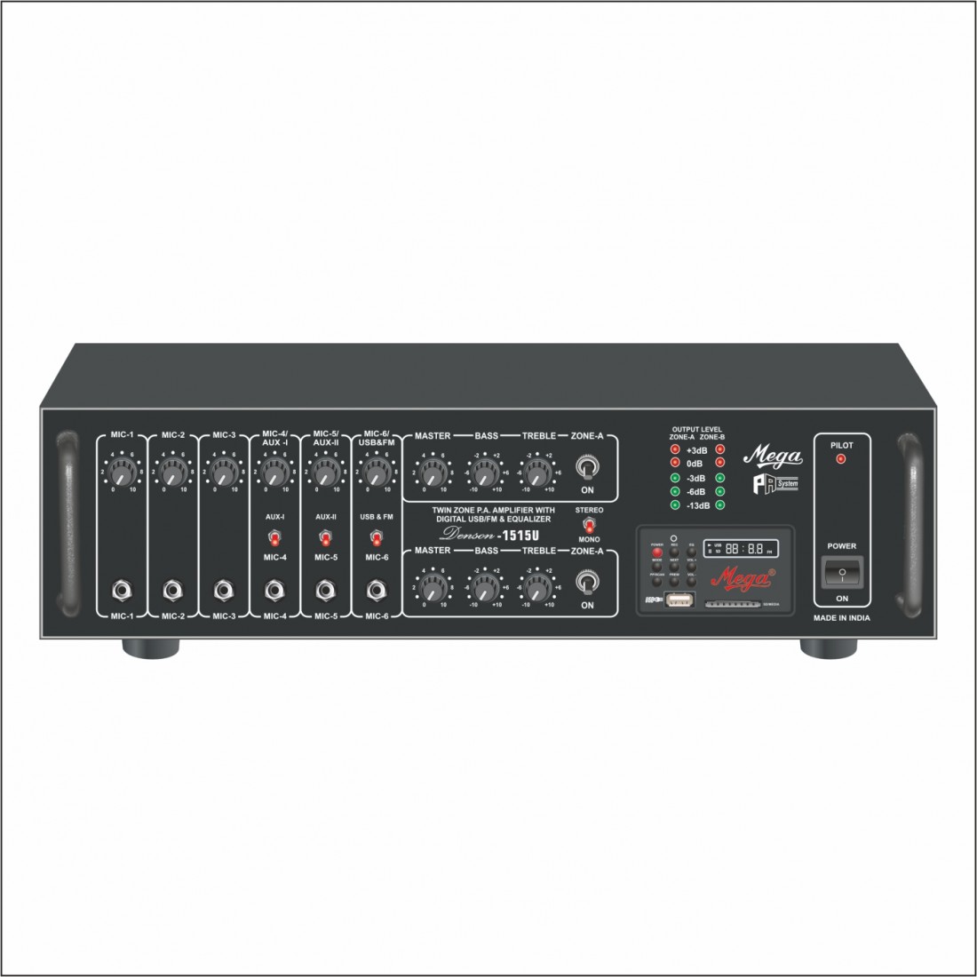 Twin Zone Power Amplifier